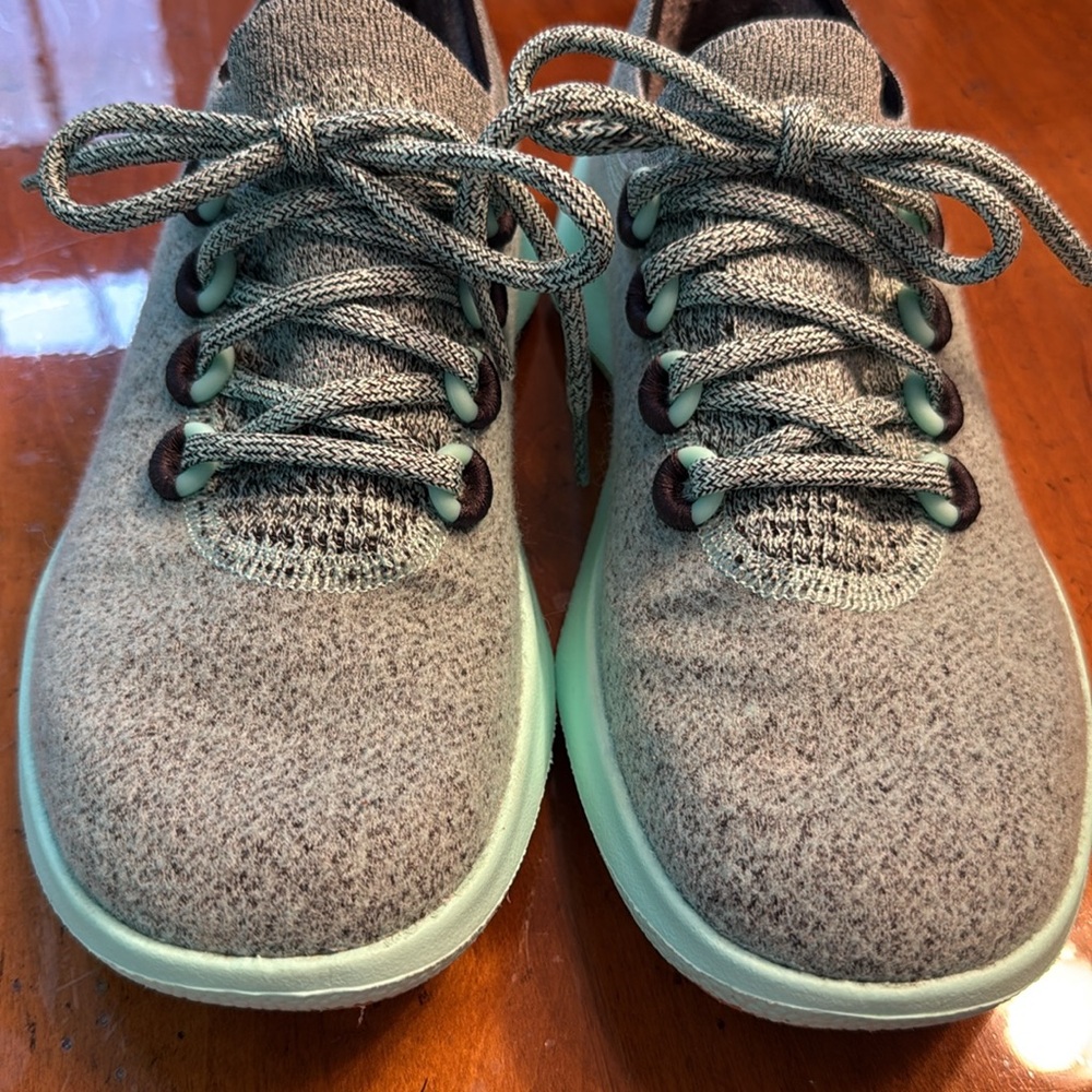 allbirds Wool Dasher 2 Mizzle Buoyant Mint Running Shoes Women’s